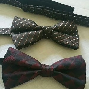 Bow Ties - set of 2